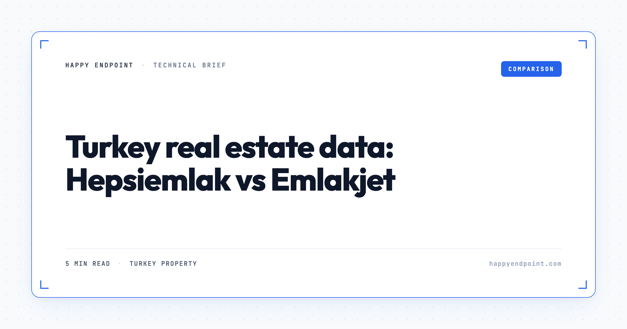 Turkey real estate data: Hepsiemlak vs Emlakjet